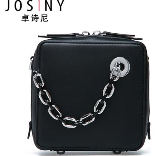 JOSINY Simple Shoulder Bag Female Small Handbag Solid Color Crossbody Bag Female Tote Bags Messenger Bags for Women