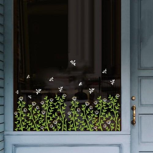 Detachable.home Wall Sticker Room Detachable Plant 50*70cm Decals Vinyl