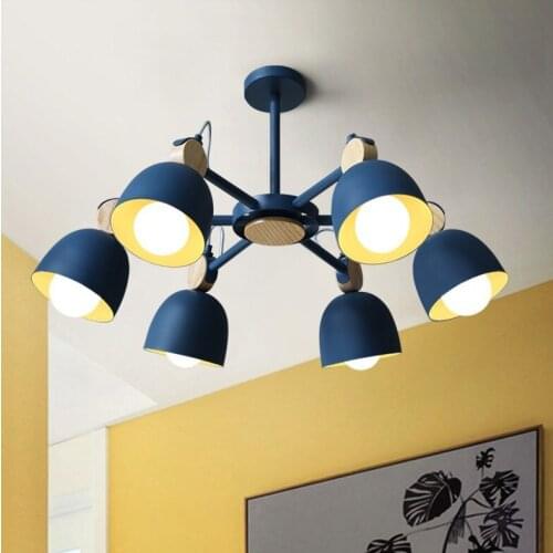 Nordic hanging lamp kitchen chandeliers luzes de teto avizeler nordic decoration home living room decoration