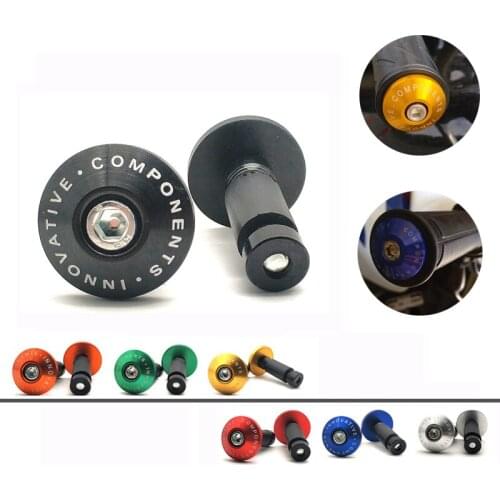 Universal Motorcycle Handlebar Grips Bar Ends Slider For Suzuki HAYABUSA GSXR1300 SV TL 1000 DL650 GSR 600 750 GSX S R 750 R600