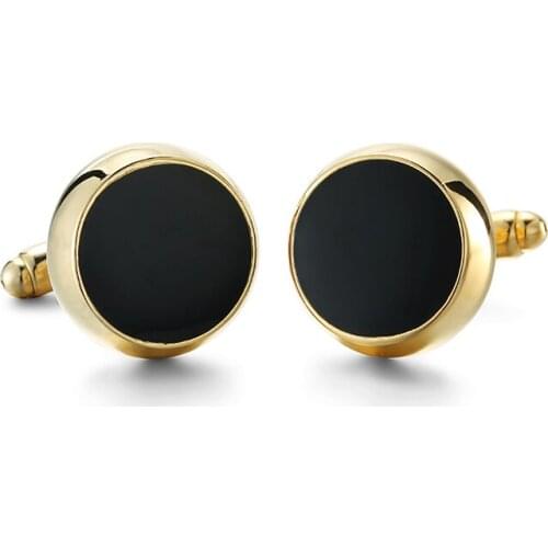 KC-940 High quality NEW MENS CUFFLINKS brand gold round cufflinks, French shirt accessories 1 double free shipping