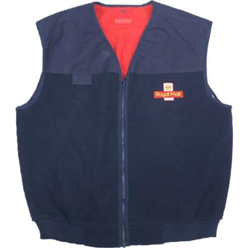 Vest fleece wadded waistcoat sleeveless winter military marina militare