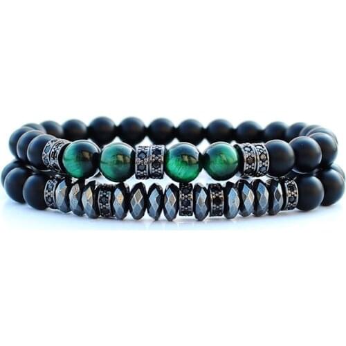 Tiger eye bracelet set beaded bracelets for women pulseras men mens beads accesorios hombre bracciali uomo bracelete bileklik