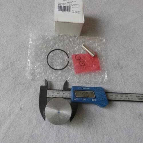 PISTON KIT 42MM FOR HUS. 340 345 346 CHAINSAWS CYLINDER KOLBEN W/ PIN CLIPS RINGS ASSEMBLY REPL. # 503907371