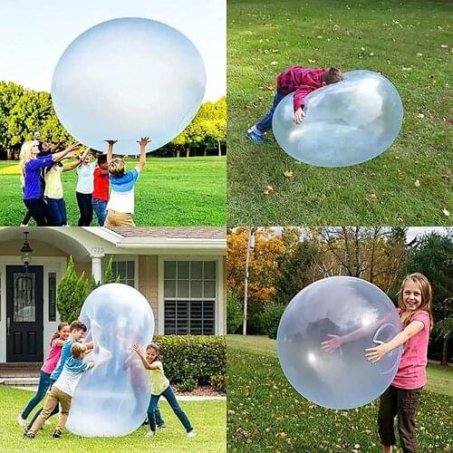 Bubble Ball Children Outdoor Soft Air Water Filled Bubble Ball Blow Up Balloon Toy Outside Fun Party Game toys for children