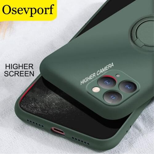 New Car Magnetic Phone Case for iPhone 12 11 Pro X XR XS Max 8 7 6S Plus Built-in Metal Plate Soft TPU Silicone Capinhas Capa