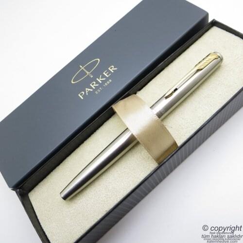 Parker Jotter Metal SS GT Roller Pen | İsme Special Pen | Gift Pen