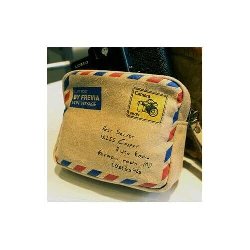 Princess sweet lolita bag Korean envelope storage bag pocket soft bread creative pouch coin card case coin bag