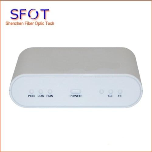 Network Routers Telecom Equipment 1GE+1FE EPON ONU ONT, comply with ZTE, Fiberhome OLT