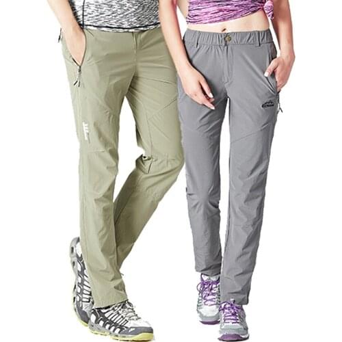 Sports Stretch Nylon Cycling Trekking Fishing Camping Trousers Men Womens Hiking Quick Dry Pants Summer Outdoor