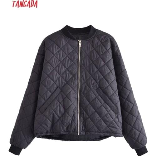 Женские стеганые куртки Tangada China At AliExpress