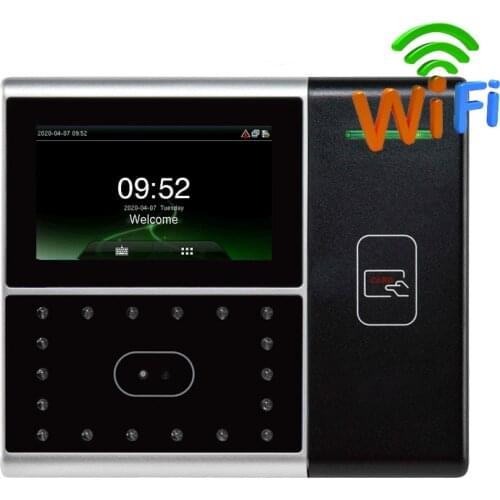 ZK Uface301WIFI TCP/IP 4.3 TFT Screen Facial Face Recognition RFID Card Time Attendance Machine Door Access Control System
