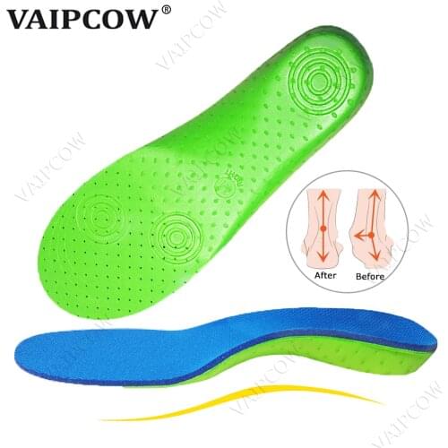 EVA Spring Insole Non-slip Shock-Absorbantin Soles Massaging Sport Shoe Pads Orthotic Arch Sport Shoe Foot Care Pad