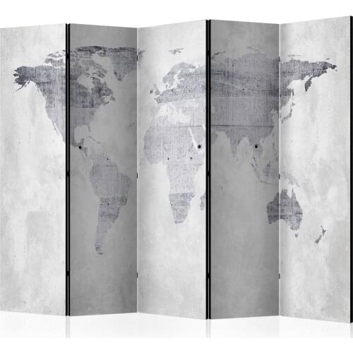 Windbreak-Concrete Map [Room Dividers]