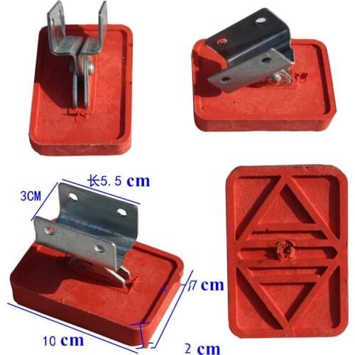 2pcs Adjustable step ladder leg Non-slip foot grip Cushion Leveling pad for telescopic ladder floor protector replacement parts