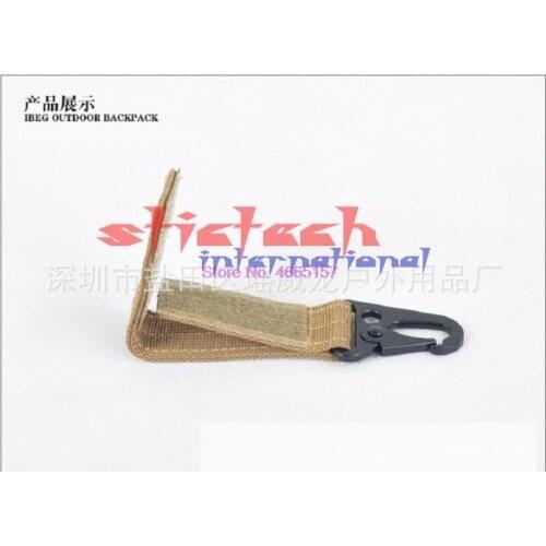 By dhl or ems 1000pcs Nylon Key Outdoor Camping Tactical Carabiner Backpack Hook Olecranon Hook Survival Gear EDC Carabiner Clip