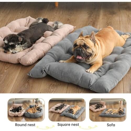 Pet Bed Cozy Cat Dog bed Easy Wash Bed for Dogs Cats Pet Cushion Four Seasons General for Small Medium Large Dog Warm Pet Mat