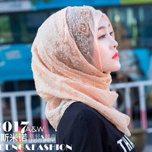 Islamic Veil Clothing Muslim Luxury Chiffon Shayla Head Hijabs