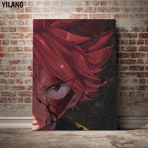Canvas Prints Demon End Natsu Dragneel Anime Poster Wall Art Painting Living Room Pictures Home Decor Cuadros Modular No Frame