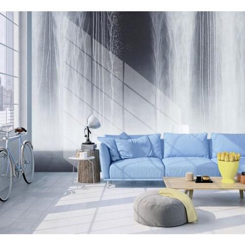 8d Modern Water grain Wallpaper for living room TV background bedroom background 3d fashion Flowing water photo mural Decor