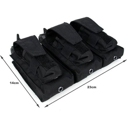 TMC Tactical Vest Triple Accessory Bag 500D CorduraTBS019
