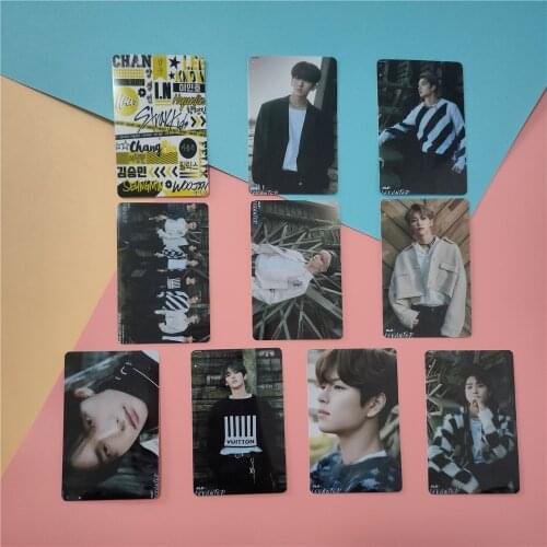 10pcs/set kpop Stray kids card stickers New album CIE: LEVANTER Photo Album Bang Chan Felix Jisung Kpop stray kids supplies