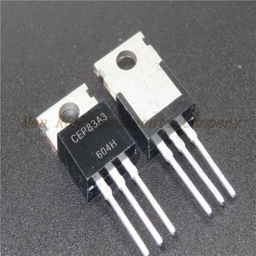 10PCS/LOT CEP83A3 TO-220 100A 30V TO220 MOS FET Tube new original In Stock