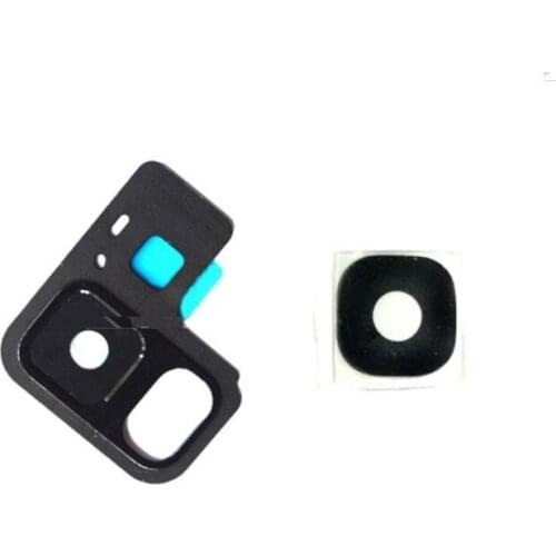 10PCS/Lot Rear Back Camera Lens Cover Frame+Sticker Adhesive For Samsung Galaxy A8 (2018) A530 / A8 Plus (2018) A730