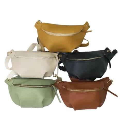 2021 Fashion Pack Waist Bag New Belt Bag Women Waist Pack PU Chest Bag