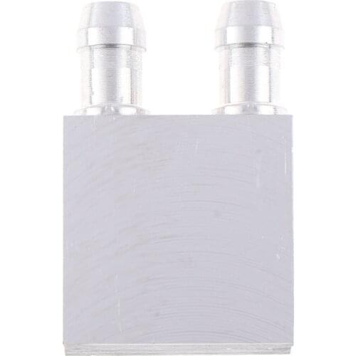 30 x 30 x 12mm Aluminium Water Cooling Heatsink Block Waterblock Liquid Cooler For Computer CPU