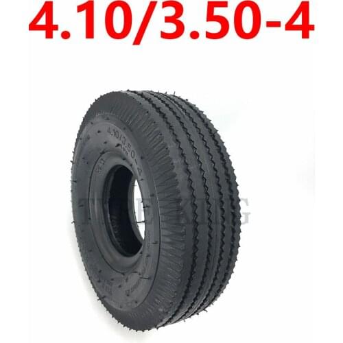 4.10/3.50-4 Tyres 4.10-4 3.50-4 Tires Inner Tube for Electric Tricycle, Trolley,Electric Scooter,warehouse Car 10 Inch Tyre