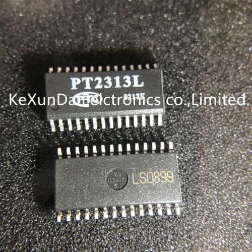 4PCS/LOT PT2313L PT2313 SOP-28 IC New and original in stock Free Shipping