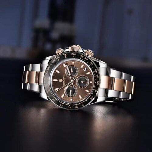 PAGANI DESIGN 2021 New Men Watch Top Brand Luxury Quartz Watches for men Sport Chronograph Automatic Date Stainless steel Watch