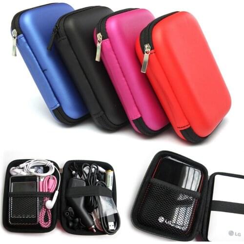 Hot 2.5'' External USB Hard Drive Disk HDD Carry Case Cover Pouch Bag For PC Laptop