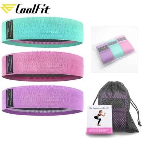 CoolFit Resistance Bands for Legs and Butt,Exercise Bands Hip Bands Wide Workout Bands Resistance Loops Band Anti Slip Elastic