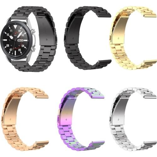 Classics Luxucy Steel Strap For For Samsung Galaxy Watch 3/Gear S3 Watch Replacement Bands With Pin Remover Spring Bar Tool