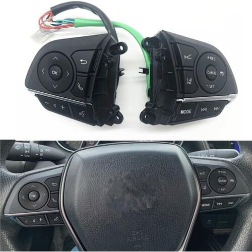 Steering Wheel Cruise Control Buttons Switch for Toyota Avalon Camry RAV4 84250-06850 cruise car switches
