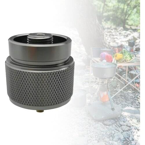 Propane Gas Tank Converter Adapter Outdoor Camping Stove Adapter With Automatic Air-closing Function Camping Equipment