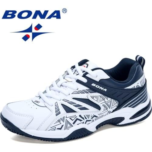 BONA 2020 New Designers Table Tennis Shoes Men Indoor Sports Shoes Badminton Sneakers Breathable Sport Footwear Mansculino Comfy