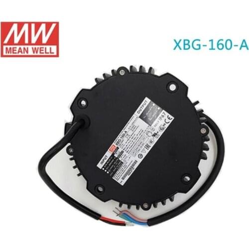 MEAN WELL XBG-160 Series DC27-56V IP67 160W Single Output LED Light Power Supply,3 In 1 Dimming Constant Power MODE LED Driver
