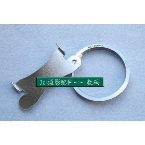 Metal M42-PK M42 Thread Lens to PK Mount Lens Adapter For Pentax K-3 K-30 K-50 K-5 K7 K-S1 K-r K20D K100D DSLR Camera