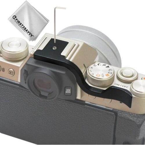 Metel Thumb Up hot shoe hand Grip Hotshoe bracket for Fujifilm X-T200 X-T100 DSLR camera New version