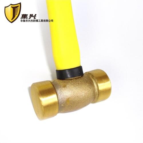 0.45kg/ 1 lb Non-sparking Brass Hammer, Double face hammer,Safety Hand Tool