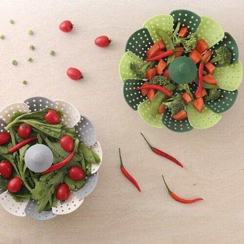 New PP Steamer Steaming Rack Drawer Tray Fruit Stand Cookware Kitchen tool Accessories Durable Pot Steamed Bread bun Trays