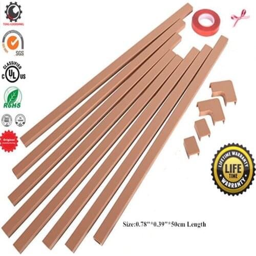 One-Cord Channel Cable Concealer-Cord Cover Wall Cable Management System -Cable Hider Raceway Kit for a Power Cord,0.78'' 0.39