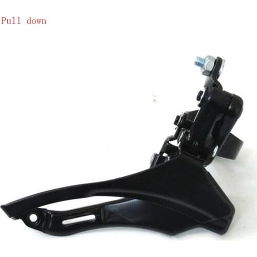 Mountain bike front derailleur TZ-30 Pull down. Pull up Diameter 31.8 18-speed/21-speed front derailleur Middle derailleur