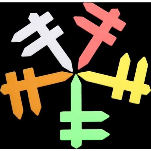 Practical Garden guide direction labels Plastic Plant Seed Labels Pot Marker Nursery Garden decoration Stake Tags 500 Pcs