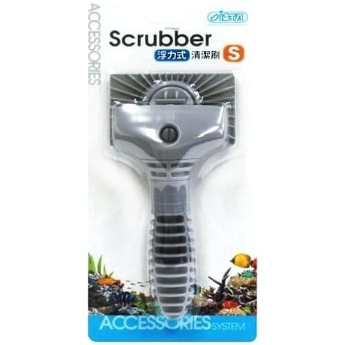 Ista Floating Unsinkable Rubber Scraper Tank Algae Remover Cleaner Aquarium Glass Tank Algae Blade Holder Cleaning Kit