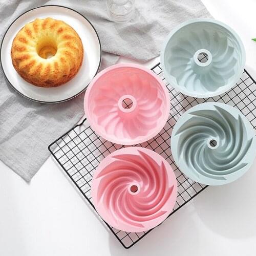 6 Inch Silicone molds Cake Mold Mousse Home Steamable Baking Non-stick Round Baking Tool Baking Pan High Temperature Resistant