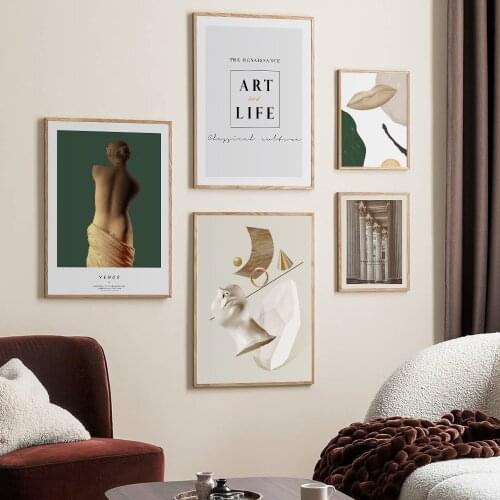 Rome Art Venus Statue Abstract Wall Pictures Vintage Poster Decoration Canvas Nordic Print Home For Living Room Decor Painting